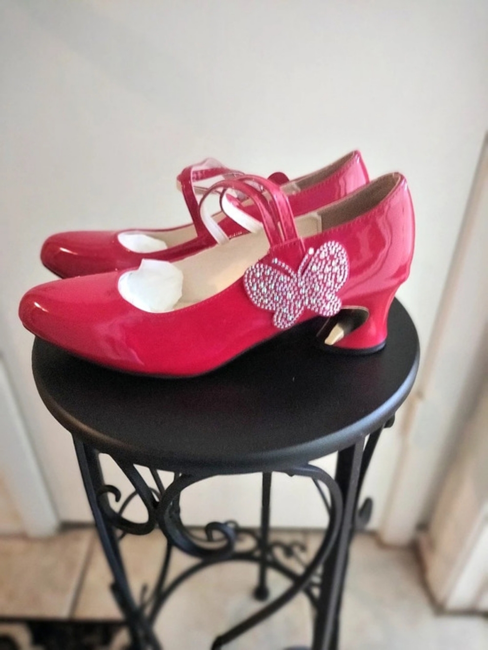 red Mary Jane Heels